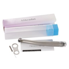 Dental High Speed LED E-generator Handpiece Standard Head 4 Spray 4H ASkeadnt sk