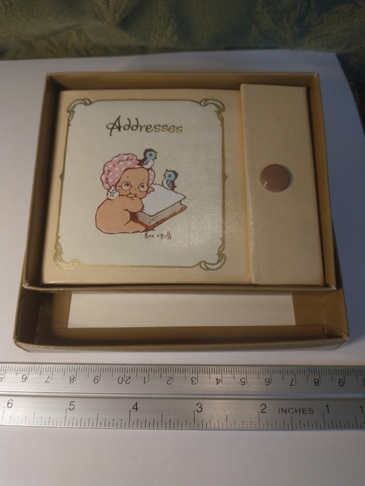 Kewpie Address Book In Original Box 1972 – Unused – American Greetings/Hong Kong