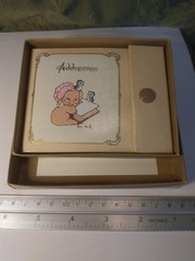 Kewpie Address Book In Original Box 1972 – Unused – American Greetings/Hong Kong