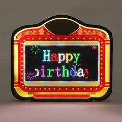 LED Letter Presenter Display Sign For Birthday Wedding Displayer Programmable