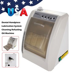 Dental Handpiece Cleaning & Lubricating Machine High Low Speed Lubricating Oil