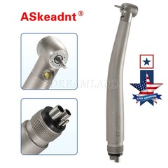 LED E-generator Fiber Optic 4 Water Spray Handpiece 4H Standard Head Dental