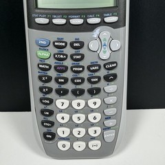 Texas Instruments TI-84 Plus Silver Edition Graphing Calculator No Cover TESTED