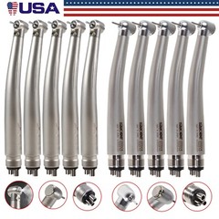 1-5*NSK Style Dental (LED E-generator) High Speed Handpiece Standard Head 4 Hole