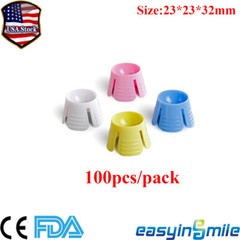 Dental Disposable Dappen Dishes Bowls Multi-purpose Prohpy Acrylic Dish 100Pcs