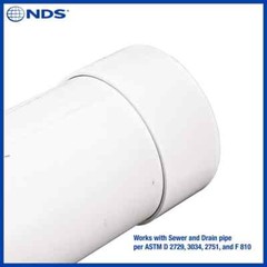 NDS PVC S&D Cap, 6 in.