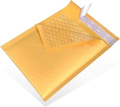 500 #000 Kraft Paper Bubble Padded Envelopes Mailers Shipping Case, 4×8