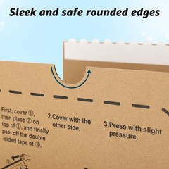 8x6x4 inches Self-Sealing Shipping Boxes, Corrugated Cardboard with Easy Open…