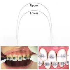 Dental Orthodontic Braces Brackets Mini Roth.022 Hook 345 /NITI Arch Wires Ovoid