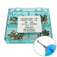 1st Molar Roth 0.022 Bondable Mesh Dental Orthodontic Single Buccal Tubes