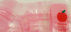 PINK DIME BAGS 100ct 1.5″ x 1.5″ APPLE 1515 PREMIUM THICKNESS 2.5mil