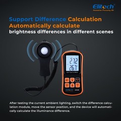 Elitech SMG-1H Refrigeration HVAC Digital Pressure Gauge Single Manifold Gauge