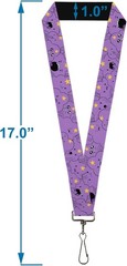 Buckle-Down Cartoon Network Lanyard, Adventure Time Lumpy Space Princess Express