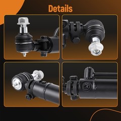 2x 2WD Power Steering Cylinder for Case 580B 580C 580D 580E 580SE 580E D12845