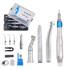 Dental LED PANA MAX High Speed Handpiece+Air Scaler+Low Speed EX203C 2H