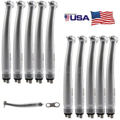 USPS! SANDENT Dental High Speed Handpiece Push Button Standard Head 4H-M4 1-10*