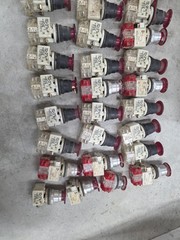 LOT OF 35 Square D 9001 KM1,KM35, KM7 Red Push MOMENTARY VARIOUS DIFFERENT