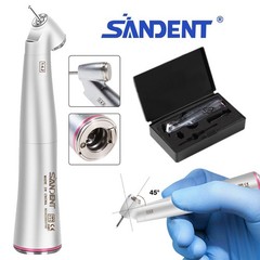 Dental Optic Fiber 1:5/1:4.2 Contra Angle Handpiece Mini Standard 45° Head