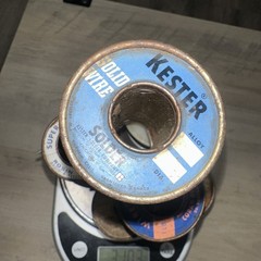 Lot of Solder Spools Over 3 Pounds! Various Sizes 10 Rolls Used