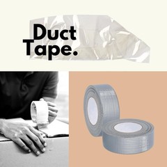 12 Rolls 2″ x 55 Yards Silver Heavy Duct Tape 6 MIL Utility Grade Adhesive Tapes