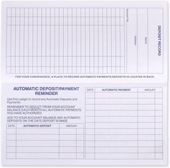 24 PCS Checkbook Registers Easy to Read Personal Check Registers