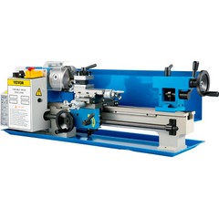 Metal Lathe Milling Machine SturdyInfinitely Variable Speeds High Accuracy US