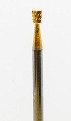 NEW DENTAL LABORATORY CARBIDE BUR TITANIUM NITRIDE COATING REGULAR CUT #71-G