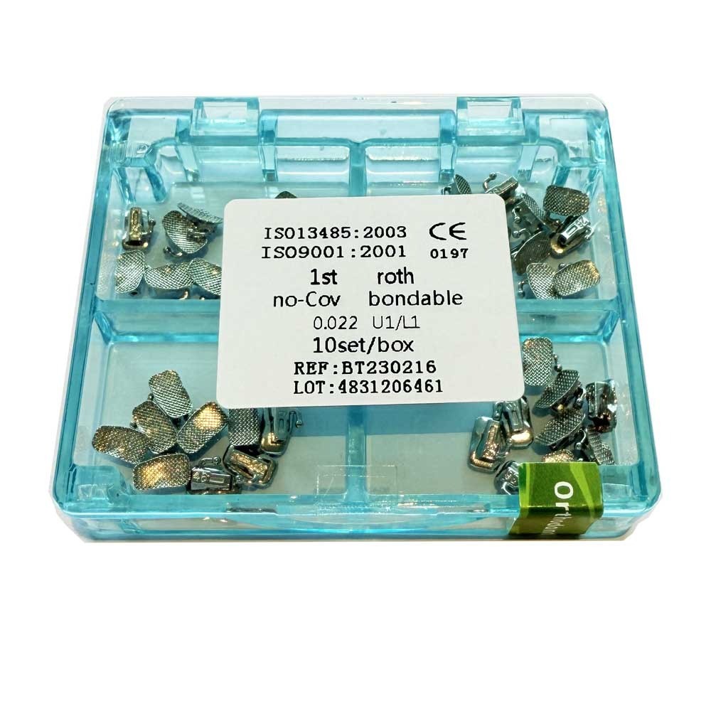 1st Molar Roth 0.022 Bondable Mesh Dental Orthodontic Single Buccal Tubes