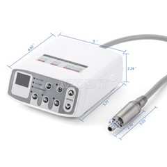 Dental LED Brushless Electric Micro Motor /1:1 Push Button Fiber Optic Handpiece