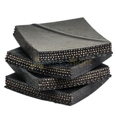 ﻿4 2×2 Anti Vibration Noise Reducing Pad Heavy Duty Rubber Washing Machine Gyms