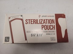 PlastCare USA Sterilization Pouches 5.25×11 Autoclave Dental Bags 200ct PG-5211