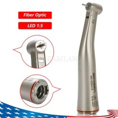 Dental Electric Highspeed Handpiece 1:5 Fiber Optic Contra Angle E-Type SK