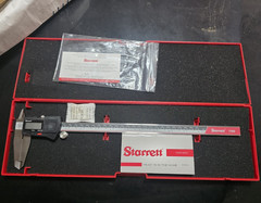 Starrett 799 IP67 24 in Digital Caliper, 0-24 in Range, 0.0005 in Res