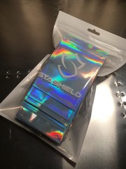 200 Quantity STASHIELD Holographic Smell Proof Mylar Bags Resealable Packaging