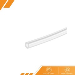Clear Silicone Tubing 1/8″(3.2mm) ID 1/4″(6.4mm) OD 1/16″ Wall 6.6ft Flexible