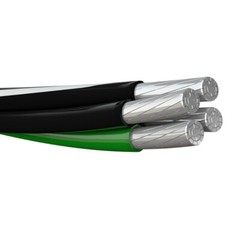2-2-4-6 Aluminum MHF Mobile Home Feeder Direct Burial Cable (100 Amp) 600V