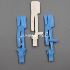Dental X-Ray Film Holder Snap Plastic Clip Hanger Blue/White 135°C Autoclavable