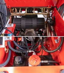 NEW 2645Lbs Tracked Mini Skid Steer Loader 23HP 3-Pumps Dual Level Operation EPA