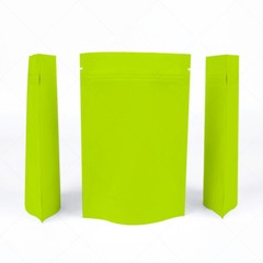 Multi-Color & Sizes Matte Two Sided High Quality Foil Stand up Zip Lock Bag M