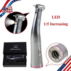 Dental Electric Highspeed Handpiece 1:5 Fiber Optic Contra Angle E-Type