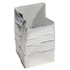 Zoro Select 56La26 Insulated Box Liner,14″L,14″W,14″H,Pk15