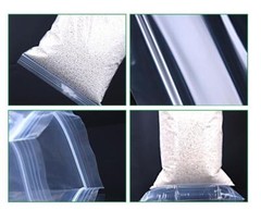 Clear Reclosable Seal Bag Plastic Poly Zip Lock Bags Jewelry Zipper Baggie 2Mil