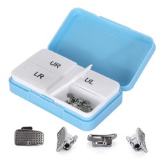 AZDENT Dental Orthodontic Buccal Tubes 1st 2nd Molar Roth MBT 022 Bondable