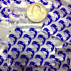 BaggiesSince1987 – 2020 ZIPSEAL DESIGN BAGS 100PCS BUNNY METALLIC P, 👀Details🔽