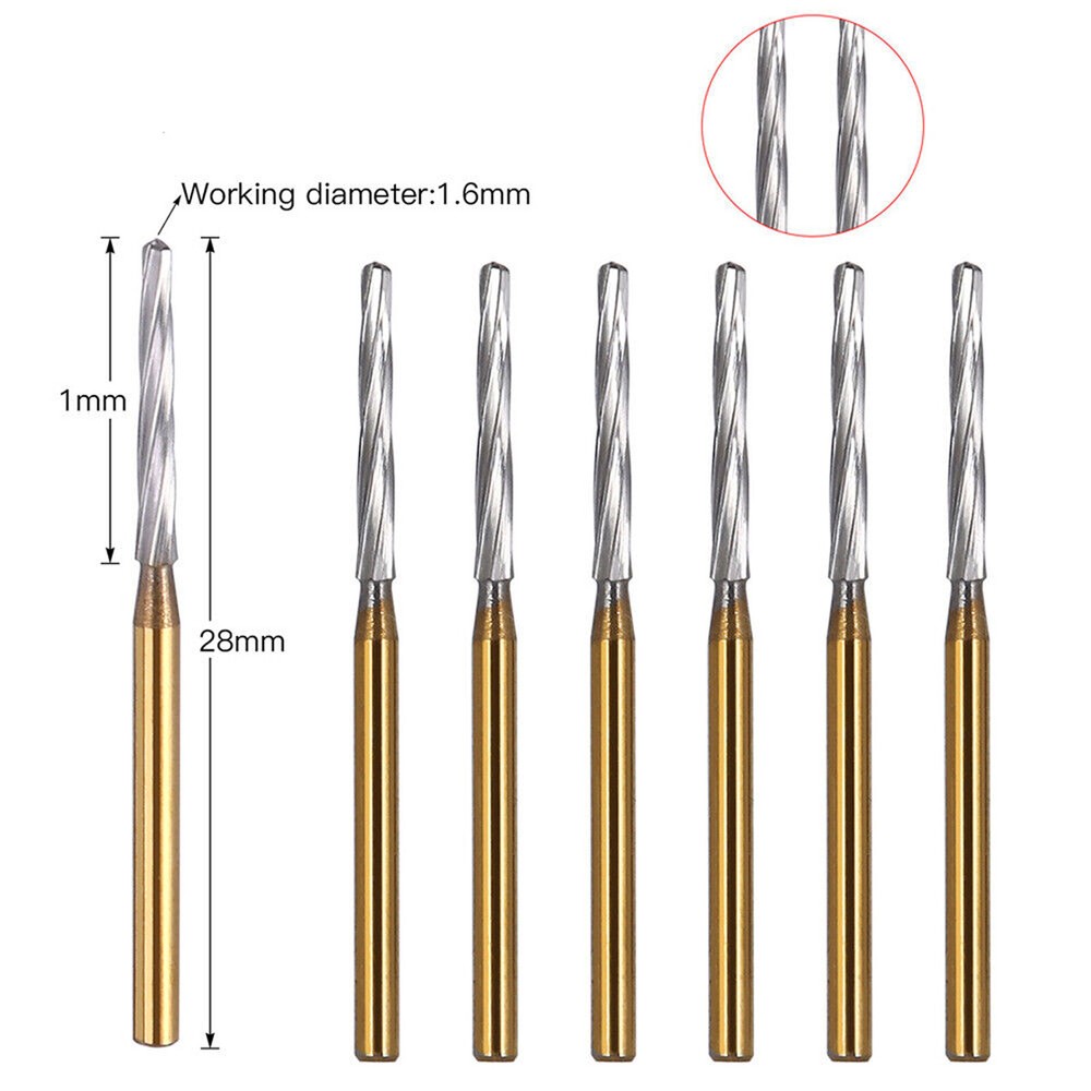 Dental Surgical Zekrya Carbide Tungsten Bone Cutters Finishing Burs FG Bur 28mm