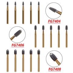 Dental Tungsten Carbide Bur Trimming & Finishing Egg Football FG7404/7406/7408