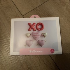 7ct Valentine’s Day Foil Balloon Bundle – Spritz Love Wedding Shower Bacc Decor