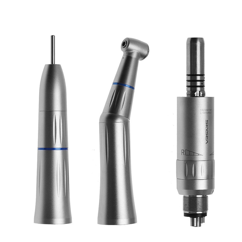 3x Dental E-Type Low Speed Handpiece Push Button Internal Water Spray Fit KAVO u