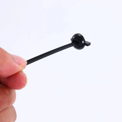 100PCS Nylon Universal Cable Heavy Duty Tie Buckle Self Locking Zip Ties Holder