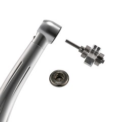 LED Fiber Optic Push Handpiece 4H E-generator Dental High Speed Handpieces